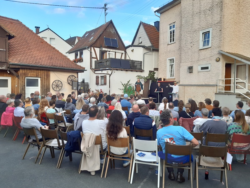 Blick über Publikum