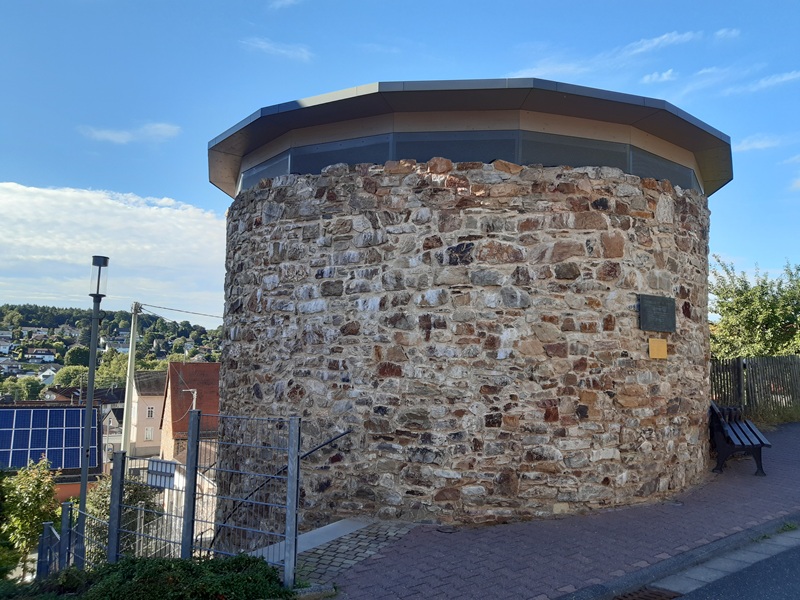 Turm Ansicht von oben